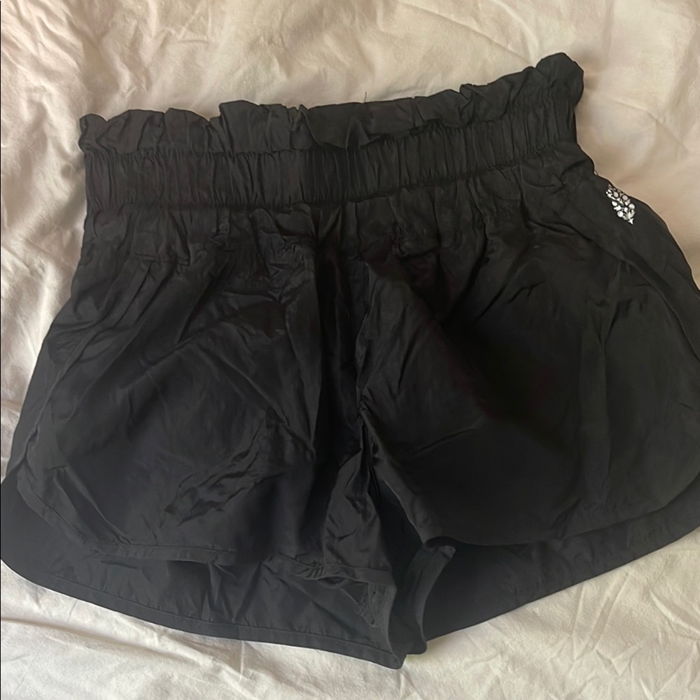 FP Movement Black Athletic Shorts Relaxed Fit